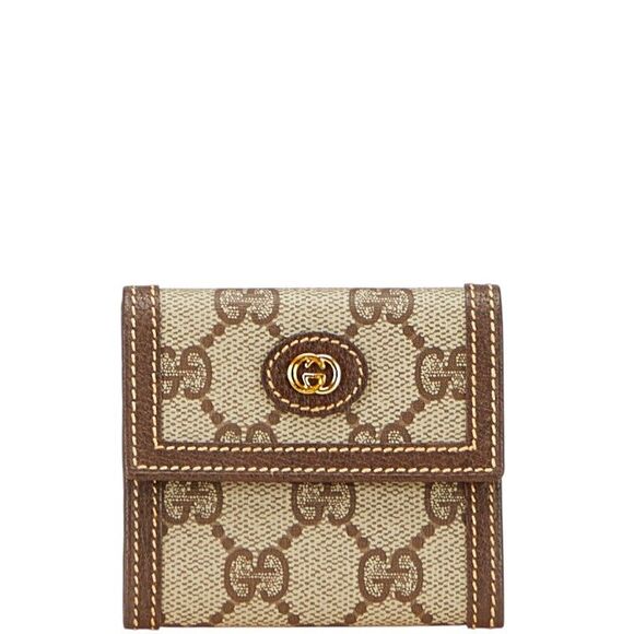 Gucci GG Supreme PVC Coin Case - Picture 1 of 10